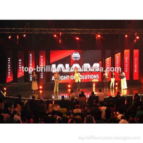 P4 indoor led panel screen indoor stage background/backdrop led display